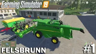 GETTING STARTED| Felsbrunn | Timelapse #1 | Farming Simulator 19