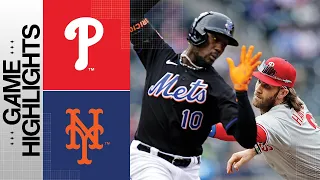 Phillies vs. Mets Game 1 Highlights (9/30/23) | MLB Highlights