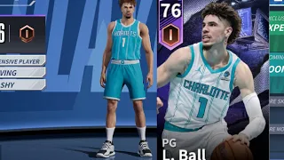 Lamelo ball card is overpowered in nba infinite