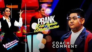 Coach Yura & Rizky Kena Prank!!! | Live Round | The Voice Kids Indonesia Season 4 GTV 2021