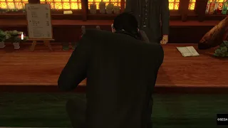 ordering a drink when you're drunk - Yakuza 0