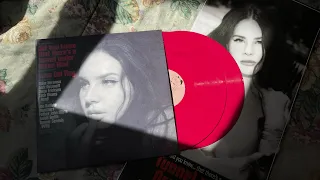 Lana del Rey did you know that there’s a tunnel under Ocean Blvd target exclusive vinyl unboxing