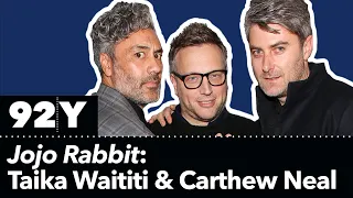 Jojo Rabbit: Taika Waititi and Carthew Neal with Ariel Foxman