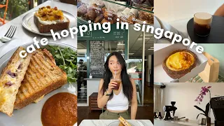 6 Cafes & 2 coffee shops to go in SG ☕️🥪 #cafehopping #coffeeshop #sgfoodie #singaporevlog