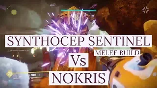 Synthocep Sentinel Melee Build Vs Nokris(ENTIRE FIGHT)