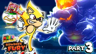 🔥 Fury Bowser Showdown!! 🔥 - Sonic & Amy Play Super Mario 3D World + Bowser's FURY!  (PART 3)