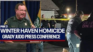 Sheriff Grady Judd press conference