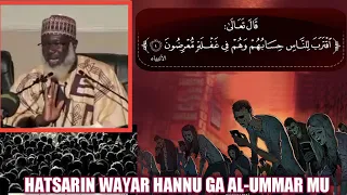 HATSARIN WAYAR HANNU GA AL-UMMAR BY SHEIKH AHMAD TIJJANI YUSUF GURUNTUN HAFIZAHULLAH