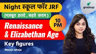 Key figures of the Renaissance and Elizabethan Age | English Literature | UGC NET | Gradeup | Neerja