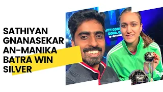 Sathiyan Gnanasekaran-Manika Batra Win Silver