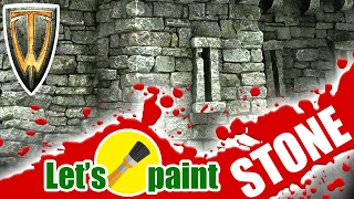 Painting STONE on Tabletop World models!