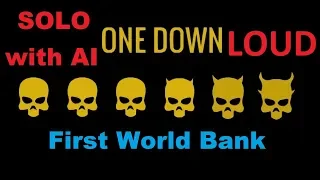 Payday 2 First World Bank One Down Solo with AI Loud