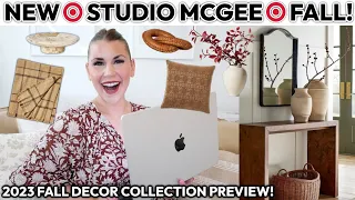 NEW *2023* STUDIO MCGEE FALL DECOR COLLECTION PREVIEW! | Target Fall Home Decor | Fall Decorating