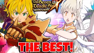 POWERFUL! MELIODAS + ELIZABETH ONLY TEAM IS AWESOME IN PVP! | Seven Deadly Sins: Grand Cross