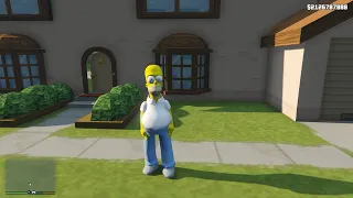 GTA V BUT ITS THE SIMPSONS HIT N RUN ( REVISITING 2022 )