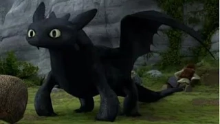 Как приручить дракона смотреть Беззубик спасает викингов новая серия How to train your dragon