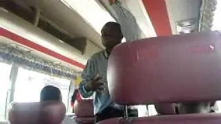 FUNNY Ghanaian Pastor Preaching on Kumasi - Accra VIP Bus. Watch Evangelist Oduro.flv