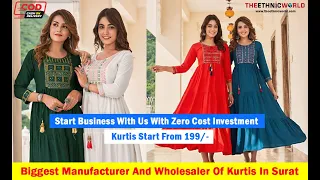 Kurti Factory Surat, Premium Designer Kurti, Kurti Manufacturer | Wholesale Kurtis #kurti