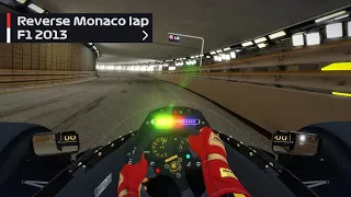 F1 2013 | Reverse Monaco lap - Onboard Lotus 98T