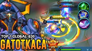 GATOTKACA BEST BUILD 2021 | TOP 1 GLOBAL GATOTKACA GAMEPLAY | MOBILE LEGENDS✓