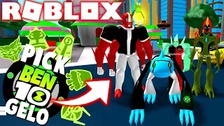 ROBLOX ! - PICK GELO COM ARTICGUANA NO BEN 10 ARRIVAL OF ALIENS !