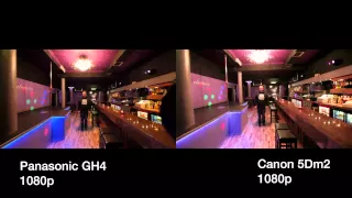 High ISO Video Test, Panasonic GH4 vs Canon 5Dii vs GoPro Hero 4