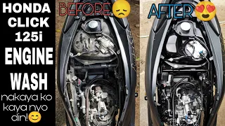 HONDA CLICK 125/150 ENGINE WASH | MADALI LANG KAYANG-KAYA NYO DIN