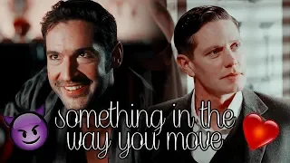 lucifer morningstar & jack robinson ► something in the way you move (collab)