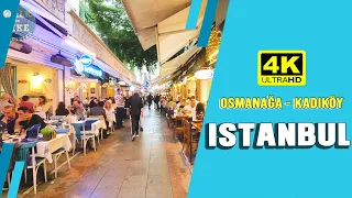 ISTANBUL WALK TOUR  🇹🇷 OSMANAĞA KADIKÖY  | 4K  60FPS UHD | TURKEY 2021