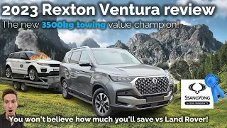 Cheapest new UK SUV that can tow 3500kg! The 2023 Rexton Ventura review - smashes the competition!