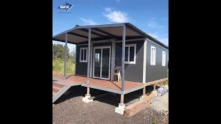 Luxury design 75sqm expandable granny mobile homes with 2 bedrooms in Australia