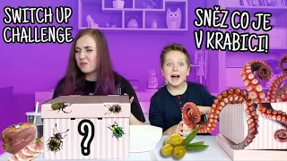 SNĚZ CO JE V KRABICI / FOOD SWITCH UP CHALLENGE *nechutné*