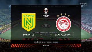 FC Nantes vs Olympiacos (08/09/2022) UEFA Europa League FIFA 22