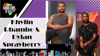 Khylin Rhambo and Dylan Sprayberry Teen Wolf Panel and Interview at Comic Con Africa Main Stage 2022