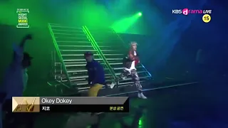 Soul Music Award (SMA) 2017 - ZICO ft. Mino Okey Dokey moment