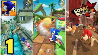 Sonic Force - Running Battle | Walkthrough Gameplay | Part-1 | (Android, iOS)