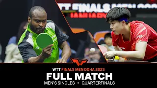 FULL MATCH | Quadri ARUNA vs FAN Zhendong | MS QF | #WTTDoha 2023