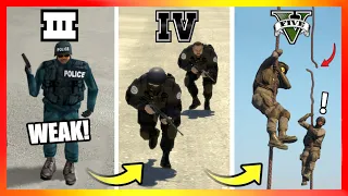 SWAT LOGIC in GTA Games! (GTA 3 → GTA 5)