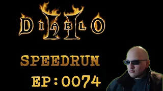 Diablo 2 LOD HC Hell Speedrun - WR ATTEMPTS - Necromancer - Episode 74