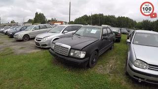 СТАРЕНЬКИЙ МЕРИН W 124, 200 DIESEL, за 800$, ПОТРЕПАЛА его ЖИЗНЬ...