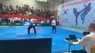 Taekwondo Freestyle Bundesranglistenturnier 2023 Pair Gold