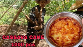 Cassava cake or budin Meryenda  Sobrang sarap daming binahagi...