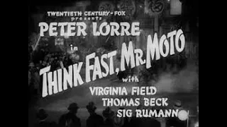 Think Fast Mr Moto 1937 Peter Lorre full movie