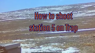 Trap shooting tips for beginners. How to make trap simple Station 5