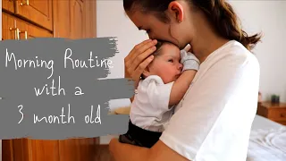 Morning Routine with a 3 month old l Reborn Morning Routine l Teen Mom Morning Routine l Reborn Life