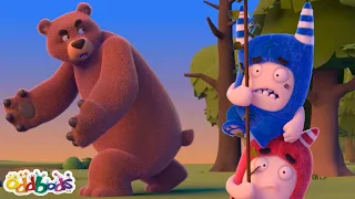 Grizzly Bear Camping Chaos 🐻 | Oddbods TV Full Episodes | Funny Cartoons For Kids