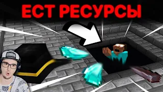 МАЙНКРАФТ ► ЭТО ЗАСАСЫВАЕТ РЕСУРСЫ ИГРОКОВ СЕРВЕРА в MineCraft - PepeLand Ивент | Реакция