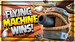 AMAZING FLYING MACHINE DECK that WINS!! Best Flying Machine Arena 10 - 11 Strategy - Clash Royale