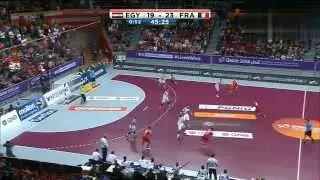 Egypte VS France GAME2 Championnat du monde 2015 Tour préliminaire