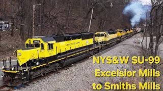 NYS&W SU-99 - Excelsior Mills to Smiths Mills